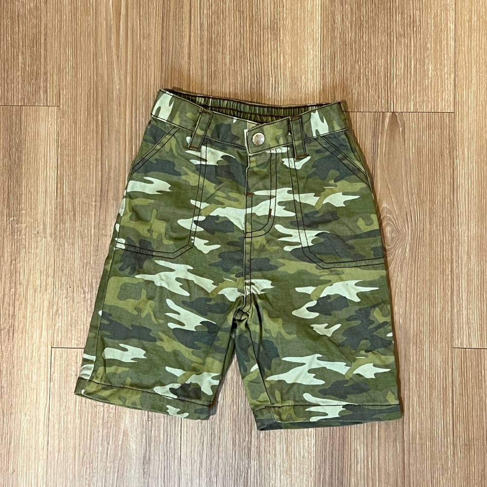 Disney Toddler Camo Cargo Boy Shorts